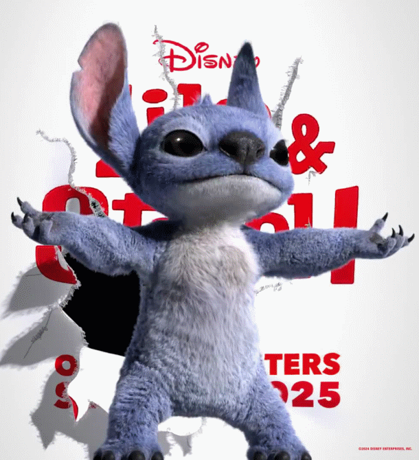 莉萝和史迪仔来啦！迪士尼真人电影《星际宝贝》定档2025年5月23日北美上映